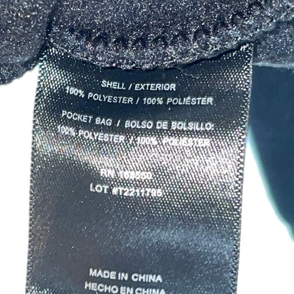 32° Degrees Women's Fleece Half-Snap Top - Black XL - Picture 6 of 8